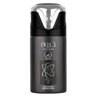 Ανδρικό αποσμητικό Lattafa Tharwah Silver 250 ml. 